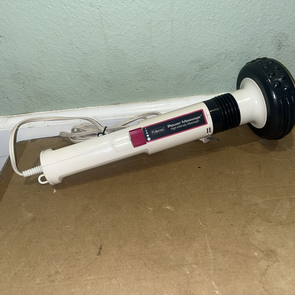 Pollenex Power Massage High Intensity Massager 2 Speed High Low Mod WM10R TESTED